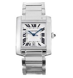 Cartier Tank Francaise Mens Watch Replica W50011S3