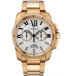 Cartier Calibre De Cartier Chronograph Mens Watch Replica W7100047