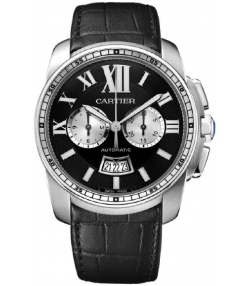 Cartier Calibre De Cartier Chronograph Mens Watch Replica W7100060