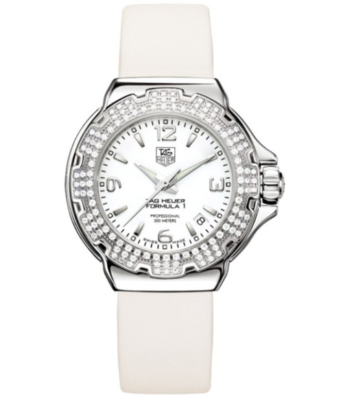 Tag Heuer Formula 1 Glamour Diamonds Ladies Watch Replica WAC1215.BC0840