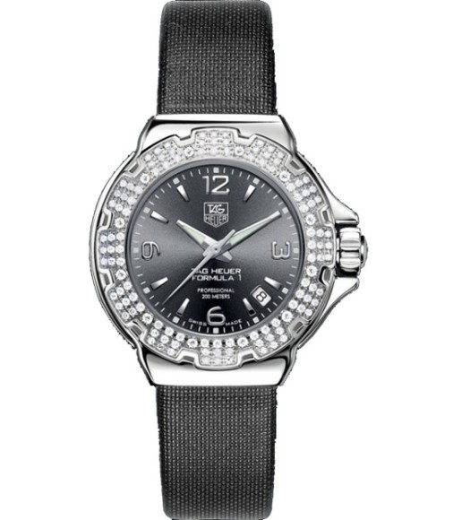 Tag Heuer Formula 1 Glamour Diamonds Ladies Watch Replica WAC1218.FC6222