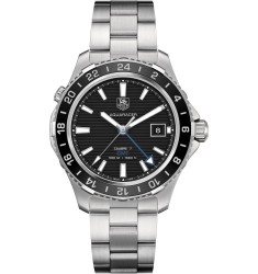 Tag Heuer Aquaracer 500M Ceramic Calibre 7 GMT Watch Replica WAK211A.BA0830