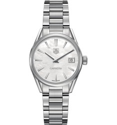 Tag Heuer Carrera White Mother of Pearl Dial Ladies Quartz Watch WAR1311.BA0778 Replica