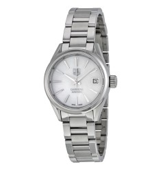 Tag Heuer Carrera Automatic White Mother of Pearl Dial Ladies Watch WAR2411.BA0776 Replica