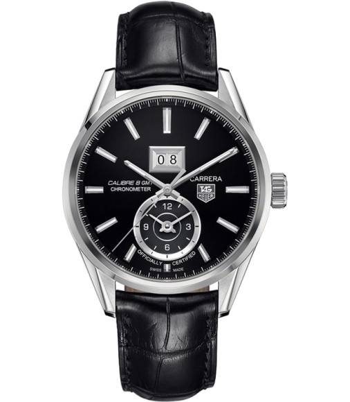 Tag Heuer Carrera Calibre 8 GMT and Grande Date Automatic watch 41mm Replica WAR5010.FC6266