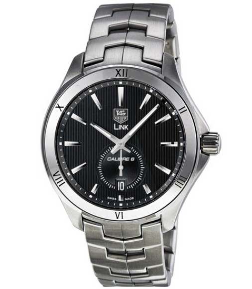 Tag Heuer Link Automatic Black Dial Stainless Steel Mens watch Replica WAT2112.BA0950