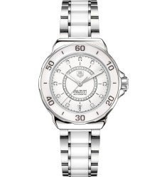 Tag Heuer Formula 1 Ladies Steel and Ceramic Diamond dialAutomatic Watch Replica WAU2211.BA0861