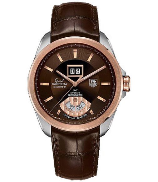 Tag Heuer Grand Carrera Calibre 8 RS Grande Date and GMT Automatic watch Replica WAV5153.FC6231