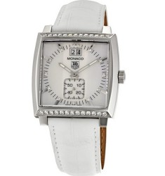 Tag Heuer Monaco Grande Date Diamond Bezel and Dial Watch Replica WAW1313.FC6247