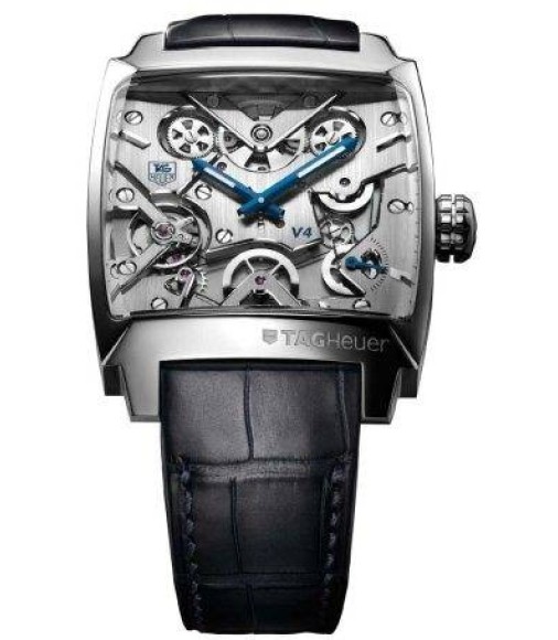Tag Heuer Monaco V4 Concept Platinum Limited Edition Watch Replica WAW2170.FC6261