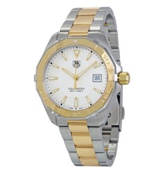 Tag Heuer Aquaracer Silver Opalin Dial Two-tone WAY1120.BB0930 Replica