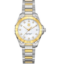 TAG Heuer Aquaracer Ladies 300M Steel & Yellow Gold32