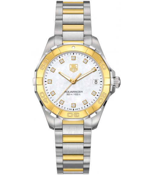 TAG Heuer Aquaracer Ladies 300M Steel & Yellow Gold32