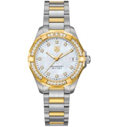 TAG Heuer Aquaracer Ladies 300M Steel & Yellow Gold32 MM