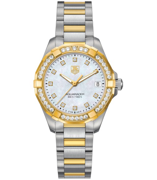 TAG Heuer Aquaracer Ladies 300M Steel & Yellow Gold32 MM