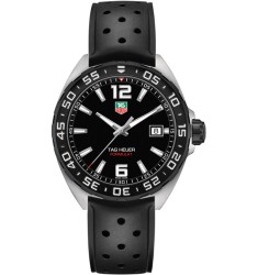 Tag Heuer Formula 1 Black Dial Black Rubber WAZ1110.FT8023 Replica