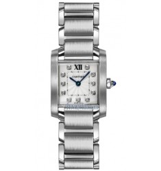 Cartier Tank Francaise Ladies Watch Replica WE110006