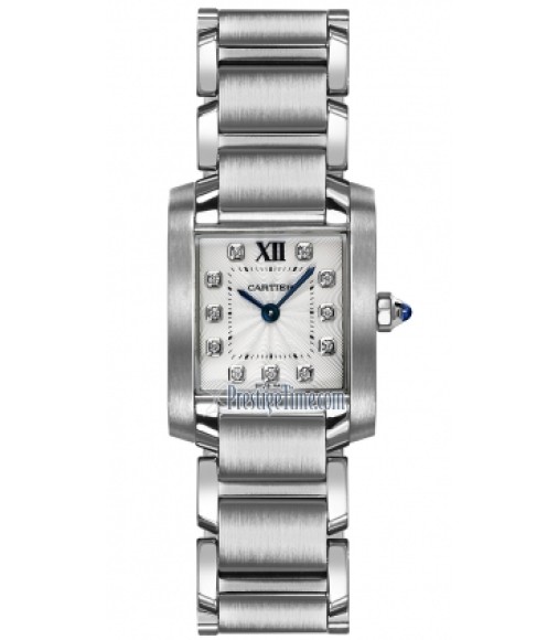 Cartier Tank Francaise Ladies Watch Replica WE110006