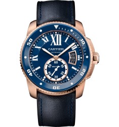 Replica Cartier Calibre De Cartier Diver blue Watch WGCA0009