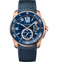 Replica Cartier Calibre De Cartier Diver blue Watch WGCA0010