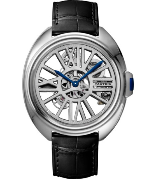 Replica Cartier Cle De Cartier Skeleton Automatic Watch WHCL0008