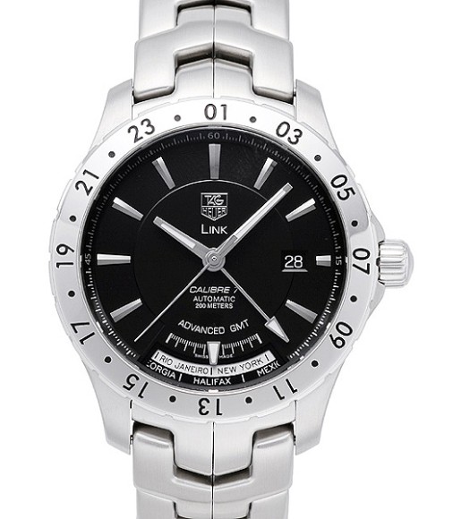 Tag Heuer Link Calibre 7 GMT Automatic Watch Replica WJ2010.BA0591