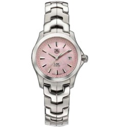 Tag Heuer Pink Mother-of-Pearl Link Ladies Watch Replica WJF1312.BA0573