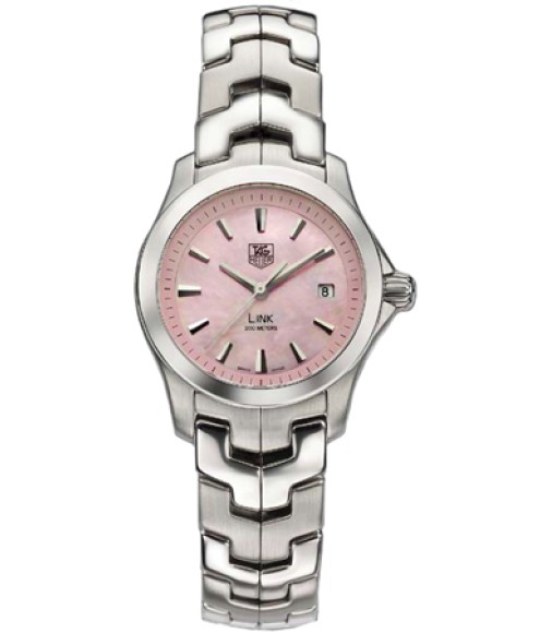 Tag Heuer Pink Mother-of-Pearl Link Ladies Watch Replica WJF1312.BA0573