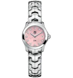 Tag Heuer Link Diamond Pink Mother-of-Pearl Ladies Watch Replica WJF1415.BA0589