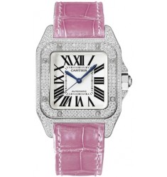 Cartier Santos 100 Ladies Watch Replica WM501751