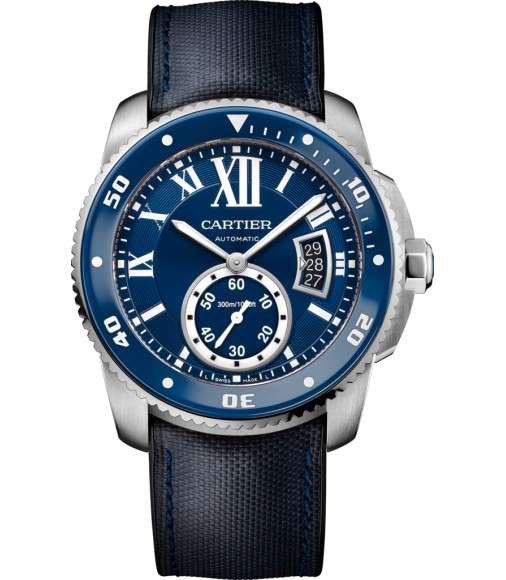 Replica Cartier Calibre De Cartier Diver blue Watch WSCA0010