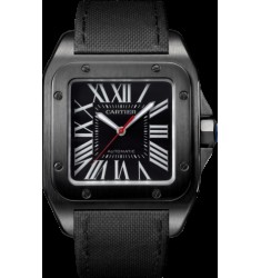 Replica Cartier Santos 100 Carbon Watch WSSA0006
