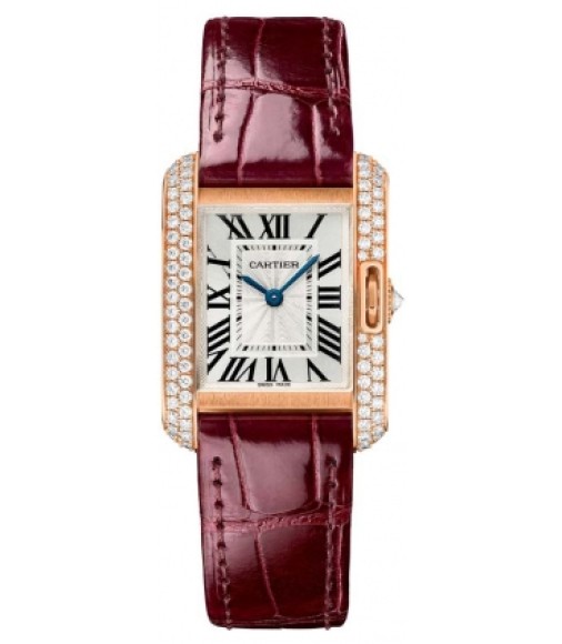 Cartier Tank Anglaise Small Ladies Watch Replica WT100013
