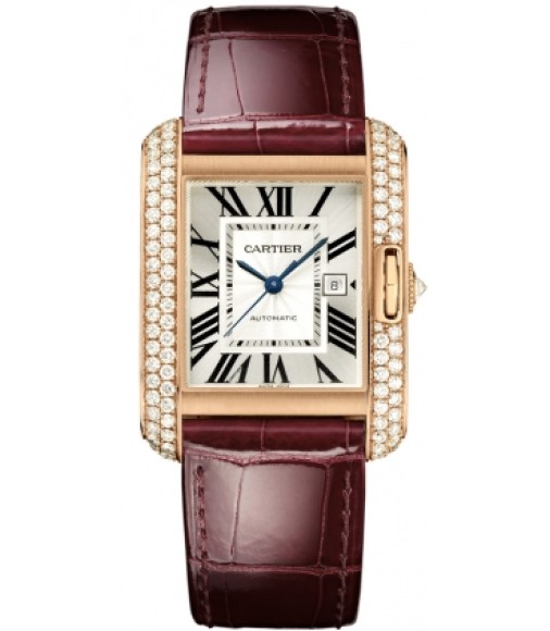 Cartier Tank Anglaise Medium Ladies Watch Replica WT100016