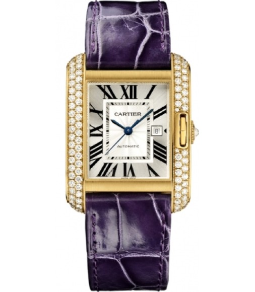 Cartier Tank Anglaise Medium Ladies Watch Replica WT100017