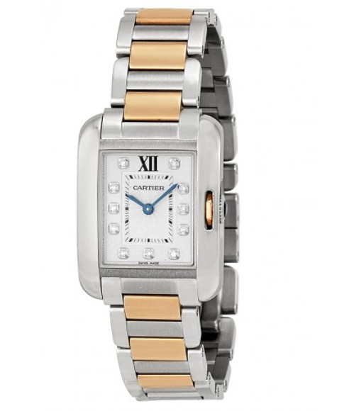 Cartier Tank Anglaise Medium Ladies Watch Replica WT100024