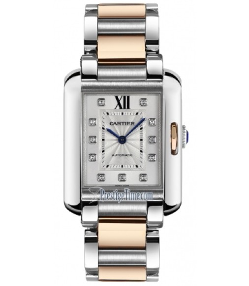 Cartier Tank Anglaise Medium Ladies Watch Replica WT100025