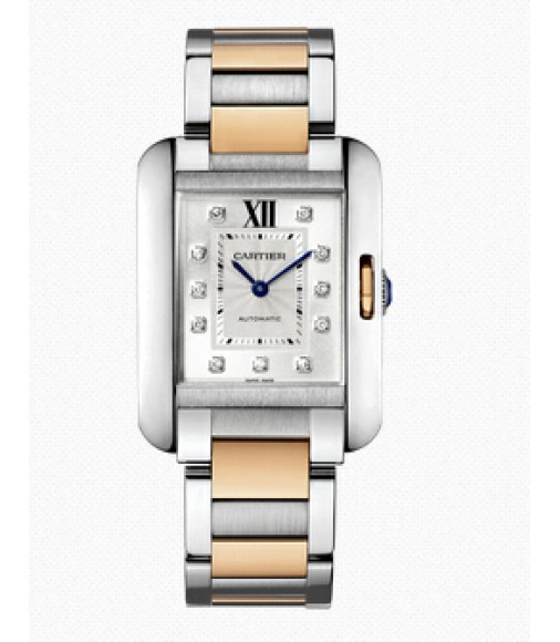 Cartier Tank Anglaise Ladies Watch Replica WT100034
