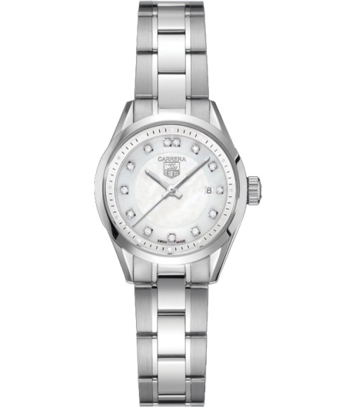 Tag Heuer Carrera Diamond Dial 27mm Ladies Watch Replica WV1411.BA0793