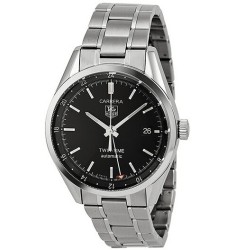 Tag Heuer Carrera Calibr 7 Twin Time Mens Watch Replica WV2115.BA0787