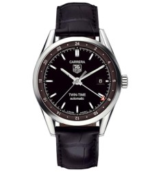 Tag Heuer Carrera Calibr 7 Twin Time Mens Watch Replica WV2115.FC6180