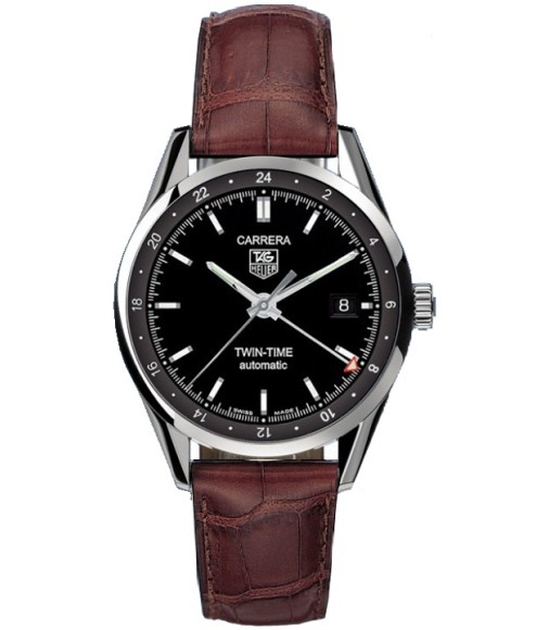 Tag Heuer Carrera Twin-Time Mens Watch Replica WV2115.FC6181