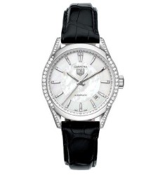 Tag Heuer Carrera Mother of Pearl Ladies Watch Replica WV2212.FC6302