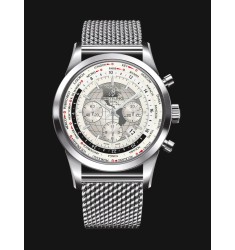 Replica Breitling Transocean Chronograph Unitime AB0510U0/A790/152A Stainless Steel