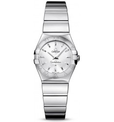 Omega Constellation Polished Quarz Mini Watch Replica 123.10.24.60.02.002