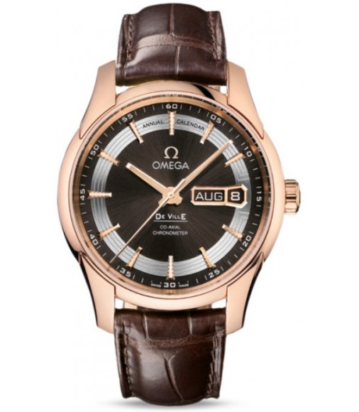 Omega De Ville Hour Vision Annual Calendar Watch Replica 431.63.41.22.13.001