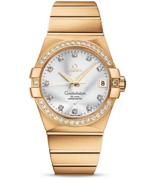 Omega Constellation Chronometer 38mm Watch Replica 123.55.38.21.52.002