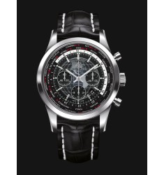 Replica Breitling Transocean Chronograph Unitime Black AB0510U4/BE84/760P/A20BA.1