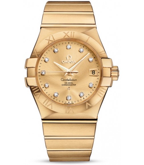 Omega Constellation Chronometer 35mm Watch Replica 123.50.35.20.58.001