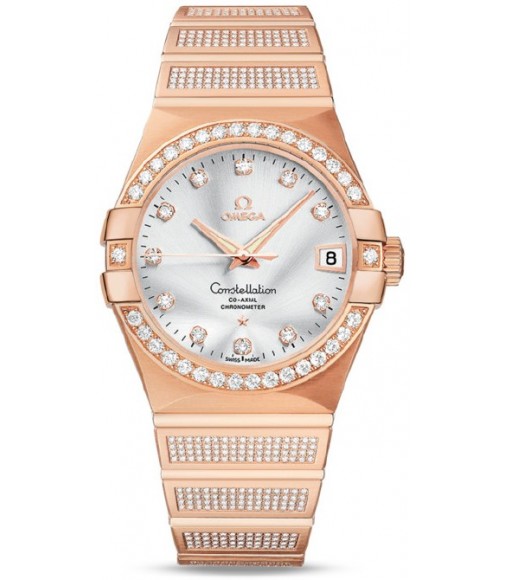 Omega Constellation Jewellery Watch Replica 123.55.38.21.52.005